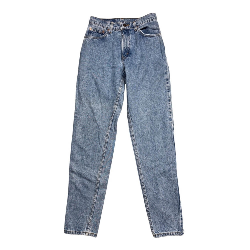 Vintage 1995 Levis 550 Relaxed Fit Tapered Leg Jeans‎ Blue Denim 7 LNG 27x32 USA